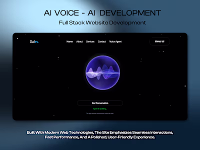 Xales - AI Voice Agent Development