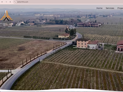 Astlyr Infra Website Development