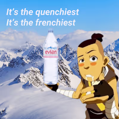 Evian, but make it Gen-Z