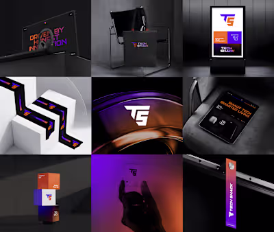 Excited to share my brand identity project for “Tech Shack.”...