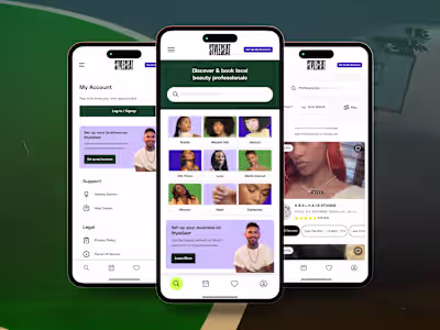 StyleSeat: Mobile App Development for Beauty Services