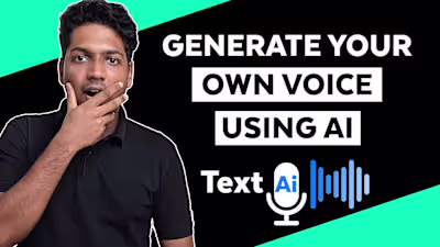 How to Generate Your Own Voice - Text to Speech - YouTube