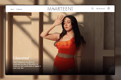 Maarteeni - Website Design :: Behance