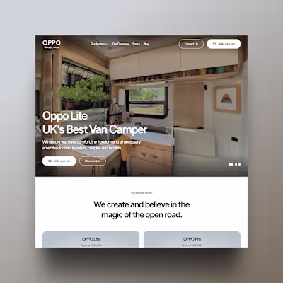 OPPO | Framer Website & CMS Development