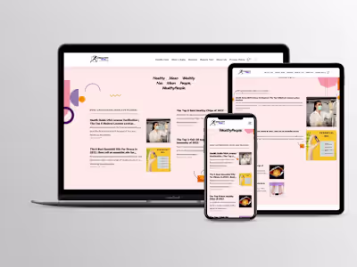 Beautiful Blogging WordPress Website
