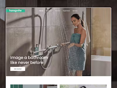 Hansgrohe - Kitchens & Bathrooms Accessories Website