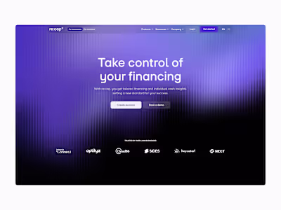 re:cap (Website design & development)