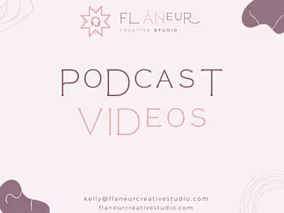Podcast Video Content and Social Media Clips