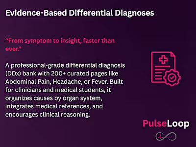 Evidence-Based Differential Diagnoses