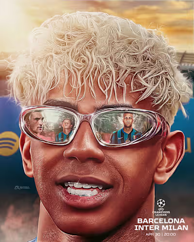 Lamine Yamal Matchday design