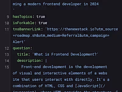 Frontend development