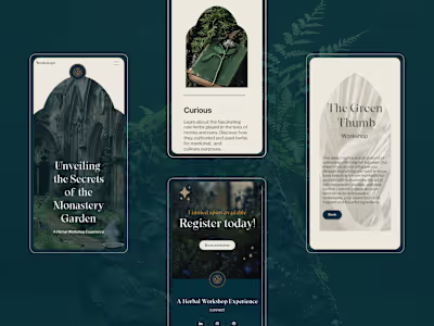 A Magical Experience: Landing Page Design and Development