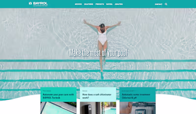 Corporate website development for a