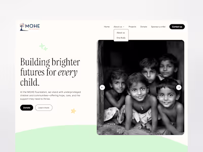 MOHE | Design & WIX Development