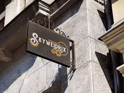 Skyweldrix Brand Identity Design