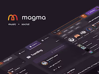 Magma UI / UX