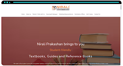 Nirali Books Business WordPress Website