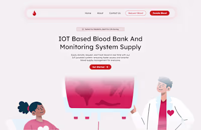 Web-Based Blood Bank Request & Supply Platform