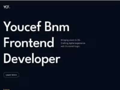 YCF DEV – Freelance Frontend Developer