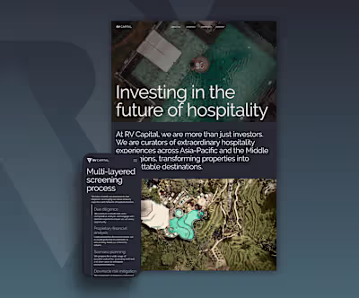 RV Capital | Private Investment Firm