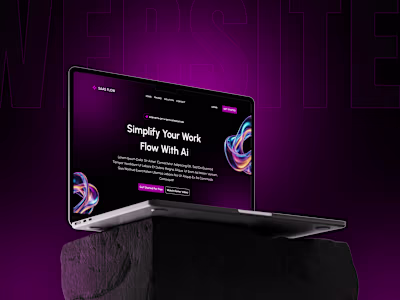 A clean and premium SaaS