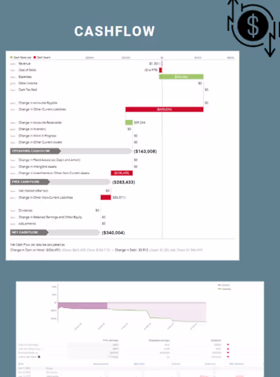Cashflow analysis in Fathom