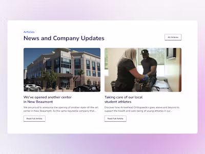 Arrowhead Orthopaedics shares community impact through expan...