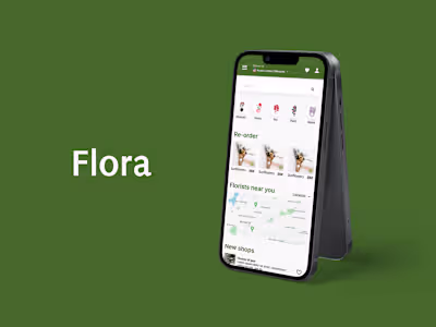 App for a florist commerce