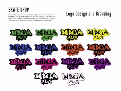 Skate Shop Branding