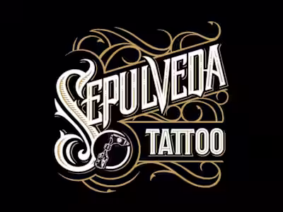 Tattoo Studio Custom Lettering
