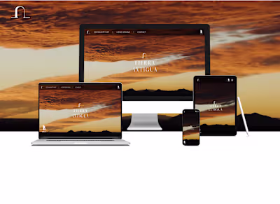 Tierra Antigua - Webflow Website Design