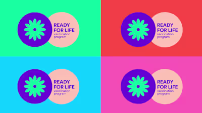 Identity Design for Dr. Reddy's Vax Program