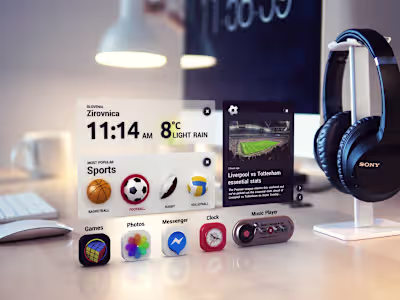 AR Dashboard I created for