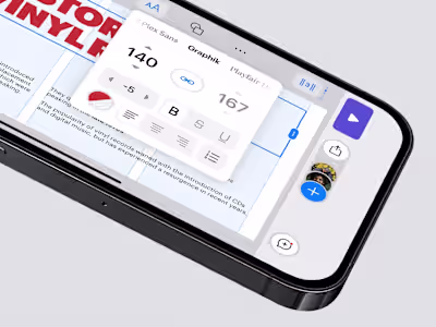 Mobile App Design