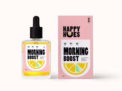 Happy Hues Concept Brand Identity
