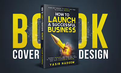 I will do book cover design, ebook cover design, KDP book cover