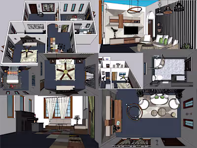 Interior Design In Sketchup