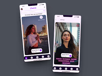 Cheerly: AI App for Moms' Support and Connection