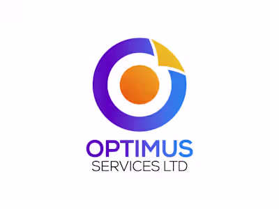 Logo design for Optimus® Services Ltd.