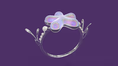 Bubble Flower Ring Concept
