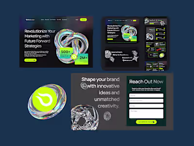 Landing Page - Marketing Agency