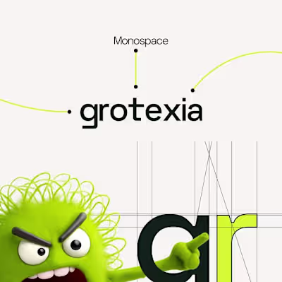 Grotexia Typeface Development