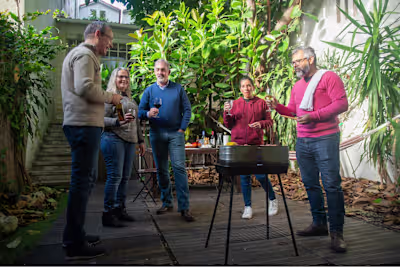 Throwing a chill autumn barbecue