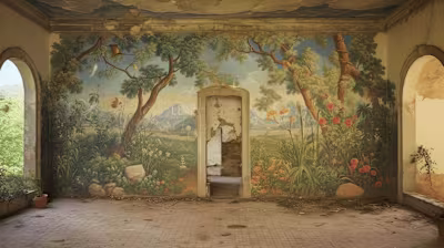 midjourney fresco