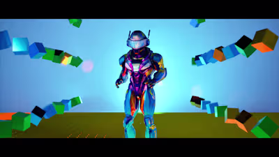 Experimental Motion Capture Animated Music Video