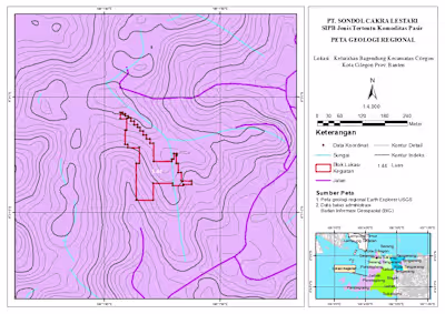 Peta Sondol Cakra Lestari
