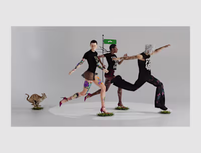 YAZUKA - Digital Identity & 3D Merch Design