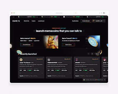 Membots AI — Launch Talking Memecoins on Solana