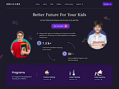 Website for School