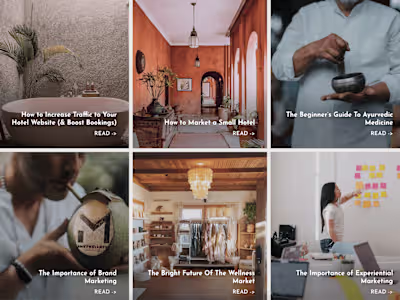 Editing and Content Strategy for Lifestyle Website